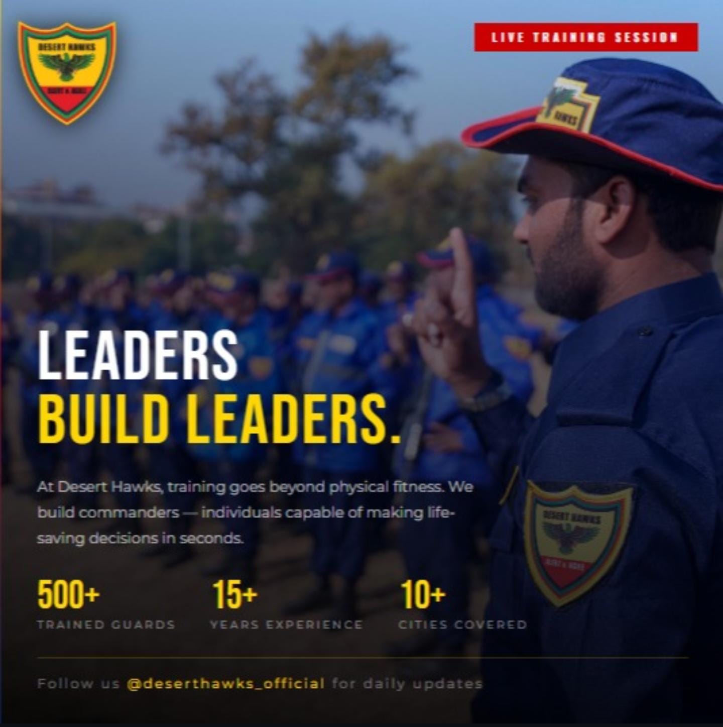Professional security guard training in Pakistan